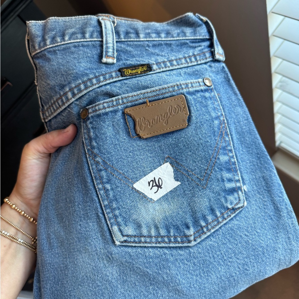 Wrangler Light Blue Denim Pants